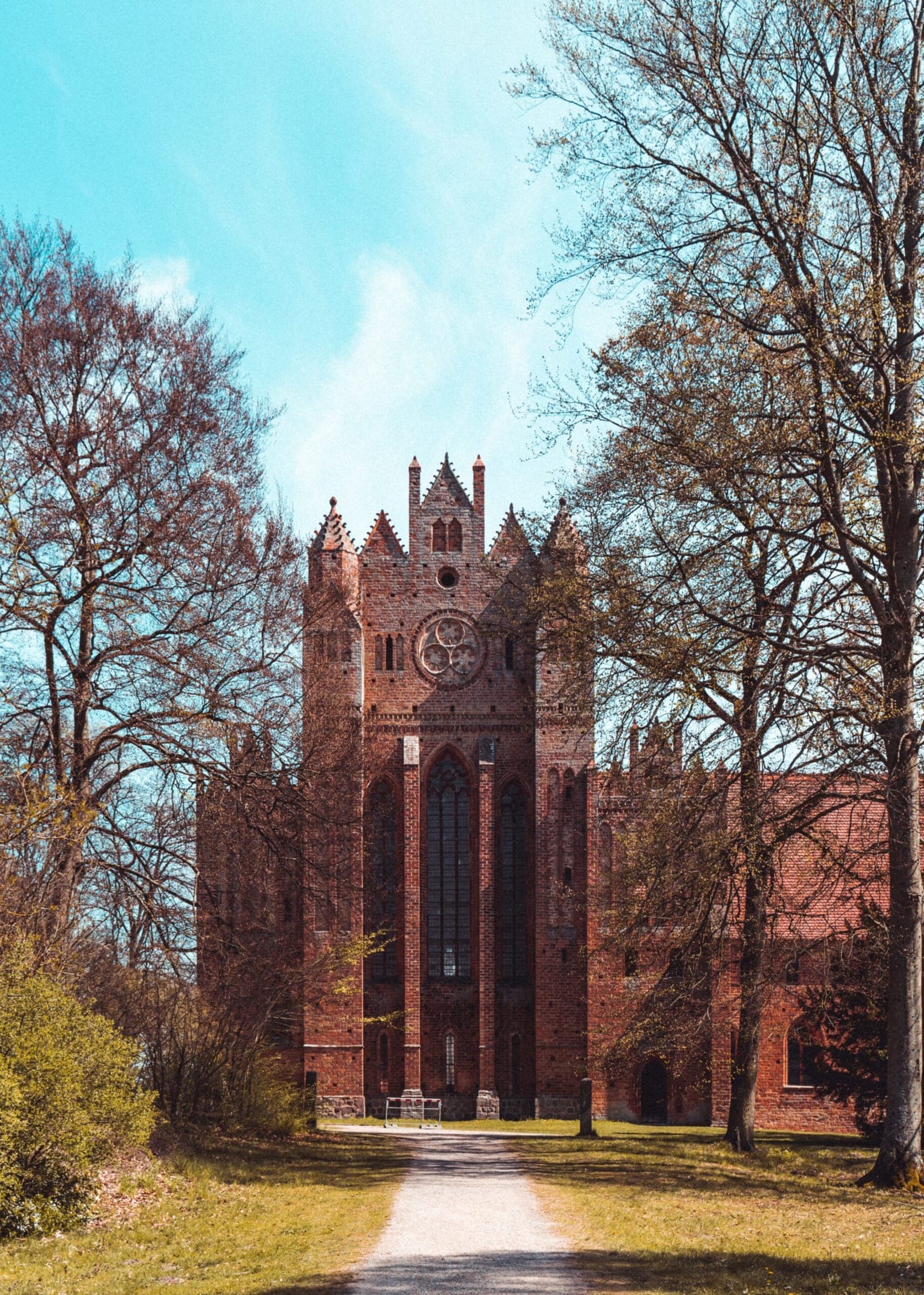 Historic university campus architecture